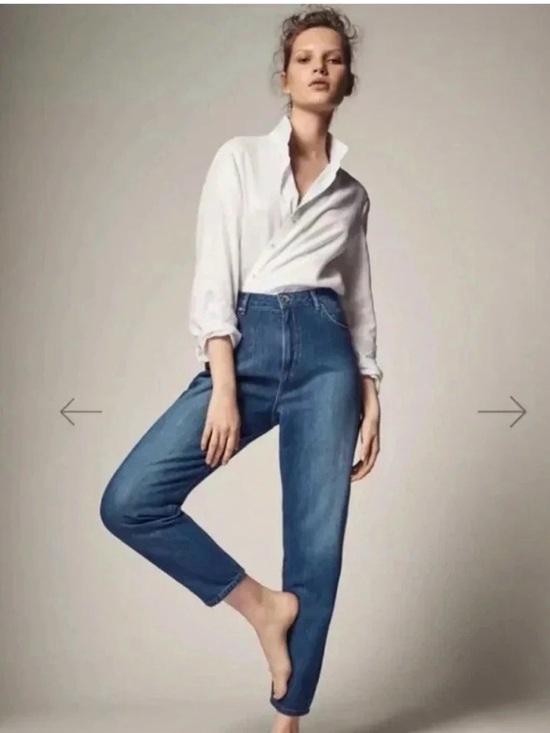 Massimo Dutti Denim - Massimo Dutti High Rise Mom Jeans Size 2
